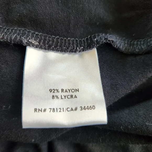 Eileen Fisher Womens Black Jersey Bottom Wrap Maxi Dress Size Large - Picture 6 of 9